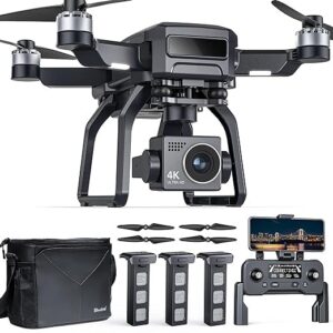 Galaxy Foldable 4K Drone with Camera for Adults – FPV Quadcopter with 1080P Live Video