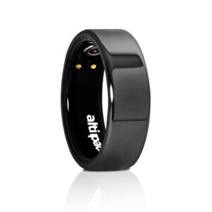 Alti Velo X1 Smart Ring: Health & Fitness Tracker for Men & Women with Sleep, SpO2, Stress,