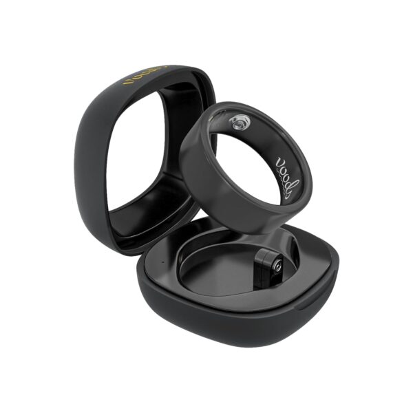 Voods Smart Ring for Men & Women, Health & Fitness Tracker, Ceramic Built, Stress