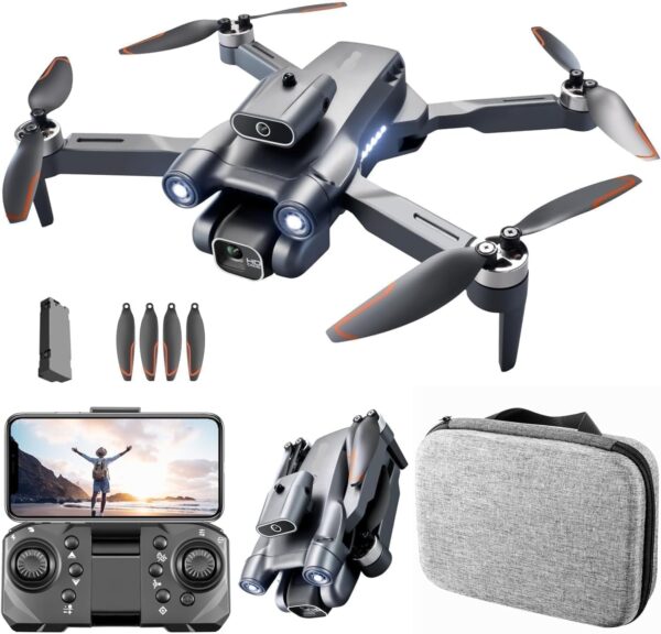 Ascetic dRoNe wItH hD DuAl cAmErA BrUsHlEsS MoToR, oNe cLiCk tAkEoFf/lAnDiNg