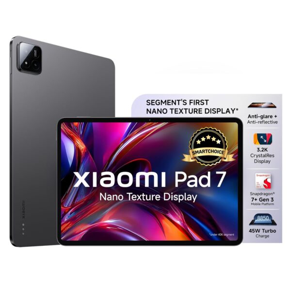Xiaomi Pad 7 Nano Texture Display [Smartchoice] | Snapdragon 7+ Gen 3| 3.2K Display